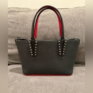 Christian Louboutin Cabata mini tote bag Black/Red